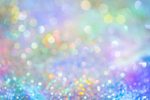 Bokeh Glitter Colorfull Blurred Fundo Abstrato Para Aniversário Aniversário Casamento — Fotografia de Stock