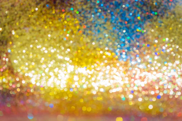 Bokeh Glitter Színes Elmosódott Elvont Háttér Születésnap Évforduló Esküvő Szilveszter — Stock Fotó