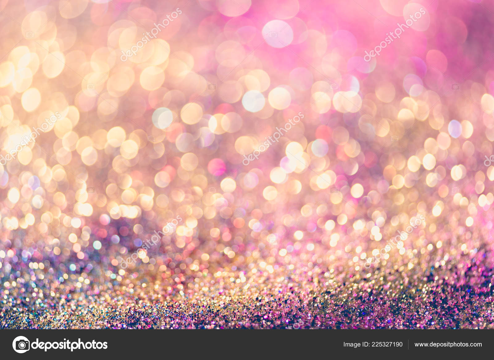 Glitter Gold Bokeh Colorfull Blurred Abstract Background Birthday  Anniversary Wedding Stock Photo by ©panomja7@ 225327190