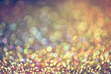 Altın bokeh arka plan Derma bulanık glitter Doğum günü, yıldönümü, düğün, yeni yıl arifesi ya da Noel için.