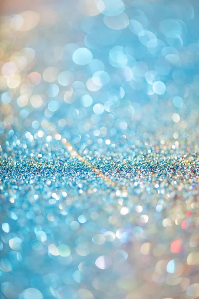 Glitter Χρυσό Bokeh Colorfull Θολή Αφηρημένα Φόντο Για Γενέθλια Επέτειος — Φωτογραφία Αρχείου