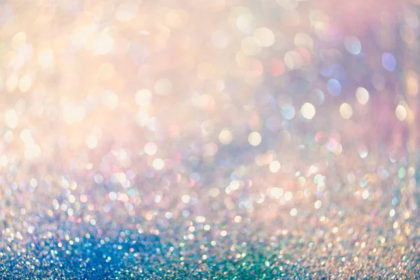 Glitter Gold Bokeh Colorfull Blurred Abstract Background Birthday Anniversary Wedding — Stock Photo, Image