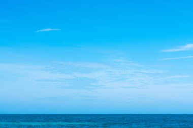 Bulutlar güzel günbatımı arka plan ile gökyüzü.