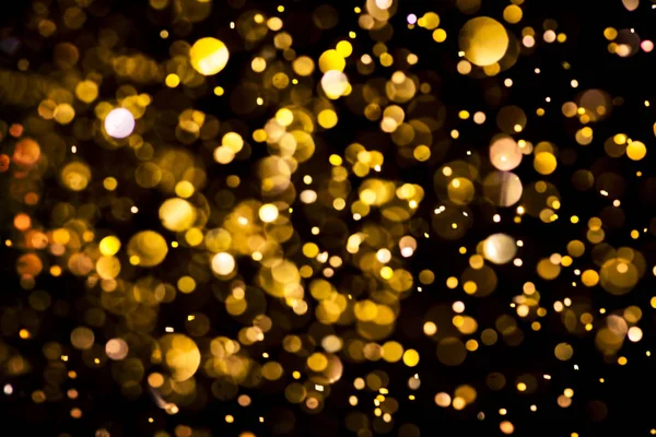 Glitter Gold Bokeh bunte verschwommene abstrakte Hintergrund für bir — Stockfoto