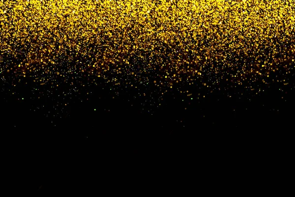 Glitter Gold Bokeh bunte verschwommene abstrakte Hintergrund für bir — Stockfoto