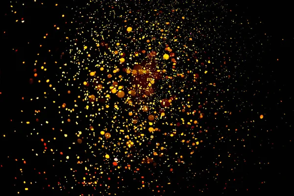 Glitter altın bokeh Derma bulanık arka plan için bir — Stok fotoğraf