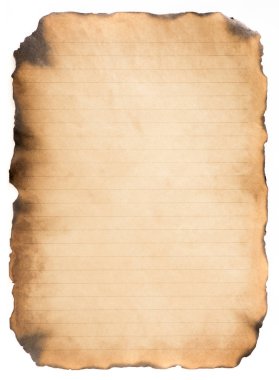 eski kağıt vintage yaşlı veya doku beyaz arka plan üzerinde