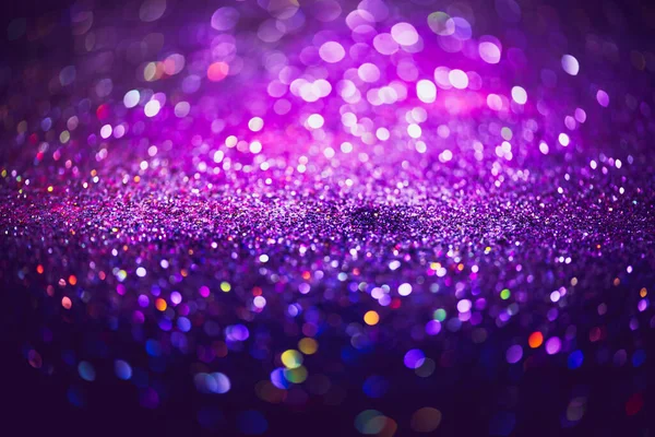 Bokeh Effekt Glitzern Bunte Verschwommene Abstrakte Hintergrund Für Geburtstag Jahrestag — Stockfoto