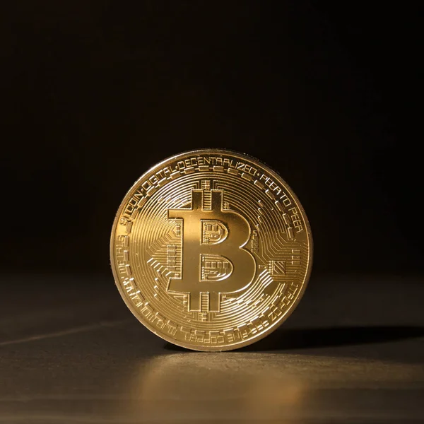 Bitcoin Als Symbol Des Initial Coin Offering — Stockfoto