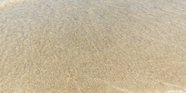 真实照片中的海水和沙子的质地 — 图库照片