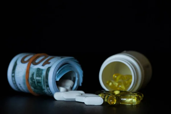 Поняття Фальшивої Медицини Таблетки Можуть Проілюструвати Дослідження Області Підроблених Ліків — стокове фото