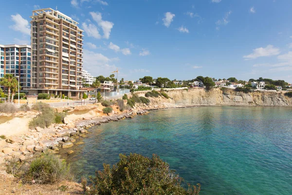 Caleta Alicante Spanien Kleine Bucht Der Nähe Von Playa Fossa — Stockfoto