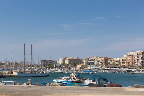 Puerto Puerto Deportivo Torrevieja España Con Barcos Barcos —  Fotos de Stock