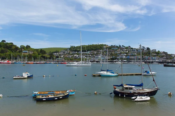 Barcos Devon River Dart Dartmouth Inglaterra — Fotografia de Stock