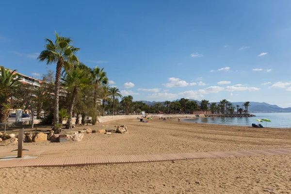 Playa Rihuete Puerto Mazarrón Murcia España Hermosa Playa —  Fotos de Stock