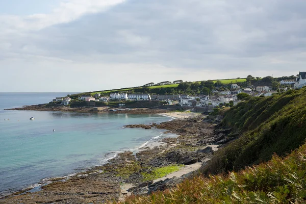 Portscatho Cornwall Sur Péninsule Roseland Cornouailles Côte Sud Angleterre Royaume — Photo