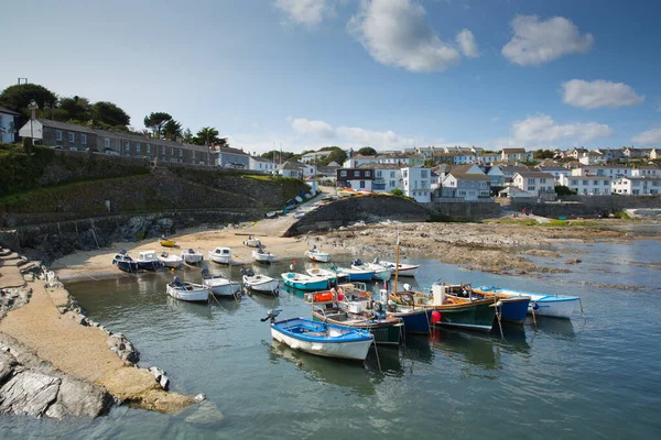 Portscatho Cornwall Beautiful Roseland Pension Английское Побережье Англии Великобритания — стоковое фото