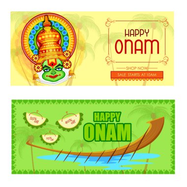 Mutlu Onam büyük alışveriş satış reklam arka plan