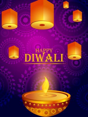 Hindistan 'ın bayram kutlamaları için Mutlu Diwali bayramı madalyası