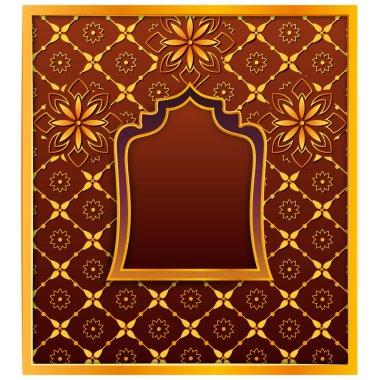 Ramazan Kareem İslam Camii ile Ramazan arkaplanını selamlıyor