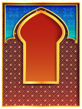 Ramazan Kareem İslam Camii ile Ramazan arkaplanını selamlıyor