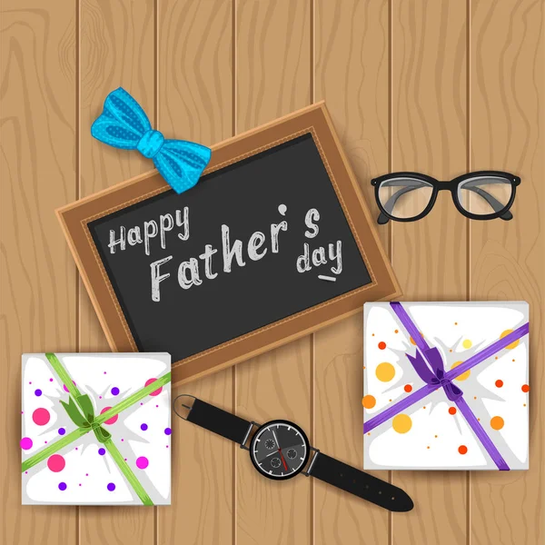 Happy Fathers Day holiday celebration greetings background