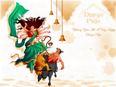 Hindistan bayramı Dussehra 'nın Durga Puja festivali geçmişi kutlu olsun.