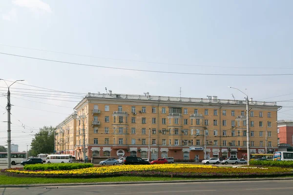 Barnaul Russia 2018 Old Town Russian Siberia Editorial Ordinary Russian — Stock Photo, Image