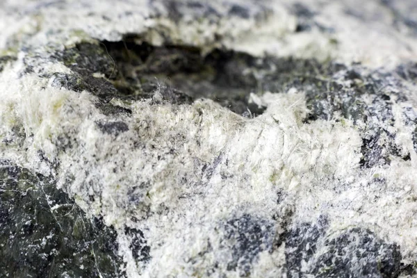 Mineral asbestos macro photography.