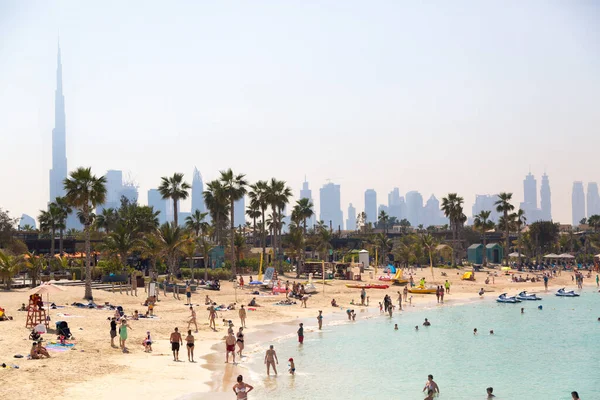 Dubai United Arab Emirates 2020 Mer Meraas Beach Editorial Mer — Stock Photo, Image
