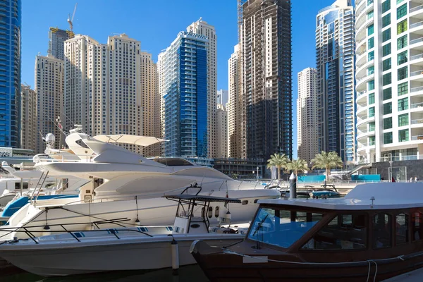 Private Luxury Yachts Moored City Marina Eastern Country — Stock Photo, Image