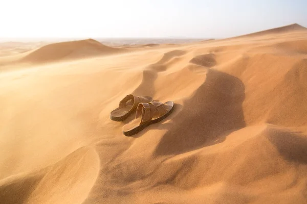 Zomerschoenen Voor Mannen Woestijn — Stockfoto