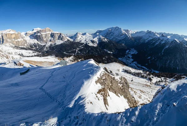 Alpy Slunečný Den Dolomity Itálie — Stock fotografie