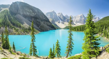 Mount Robson Berg Lake, Amerika Birleşik Devletleri ile.