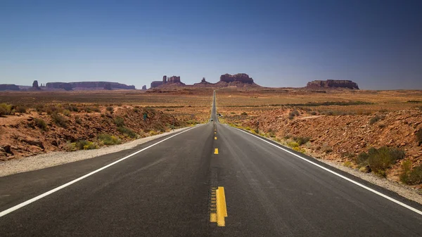 Asphalt Road Autumn — Stock Photo, Image