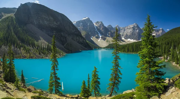 Mount Robson with Berg Lake, Canada.