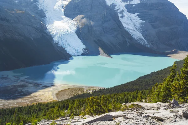 Mount Robson Berg Lake Kanada — Stock Fotó