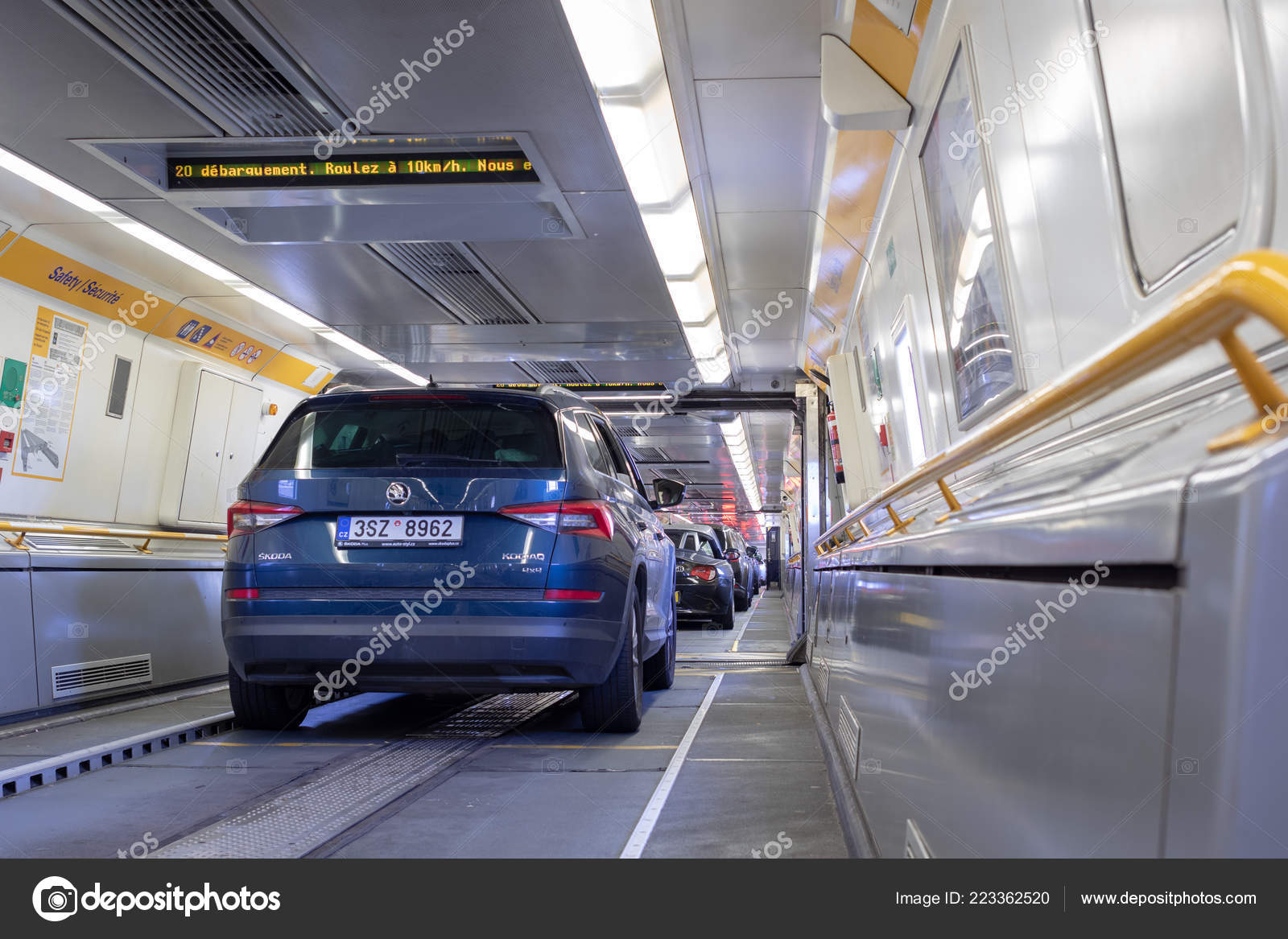 eurotunnel car train to france