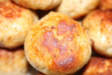 Lezzetli baharatlı kızarmış Kebap