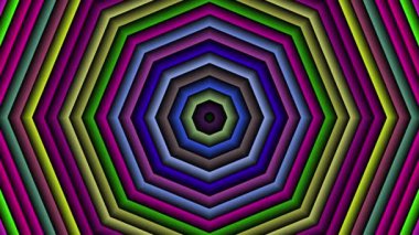 Hipnotik renk altıgen yanarak bahislerin doğru sorunsuz döngü animasyon arka planını değiştirme. Yanılsama arka plan, psychedelic arka plan