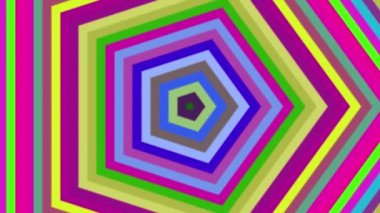 Hipnotik renk altıgen yanarak bahislerin doğru sorunsuz döngü animasyon arka planını değiştirme. Yanılsama arka plan, psychedelic arka plan