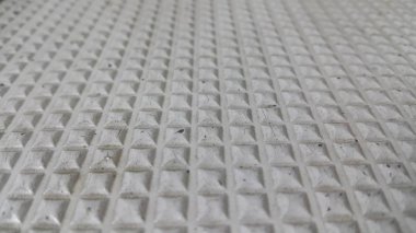 portre ve perspektif görünümü gri renk güzel 3d geometrik şekiller yer karoları