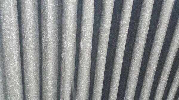 Ezüst-hullámos fémlemez textúra háttér — Stock Fotó