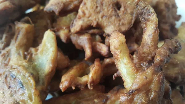 Porumb crocant Tikki, pakora / pakoda sau patties sunt populare indian sau pakistani street food snack — Fotografie, imagine de stoc