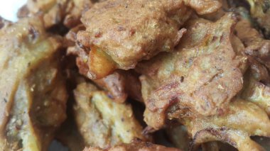 Crispy Corn TİKKİ, Pakora/Pakoda veya köftesi popüler Hint veya Pakistan sokak gıda snack