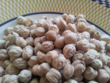 Ham Organik Kuru nohut plaka