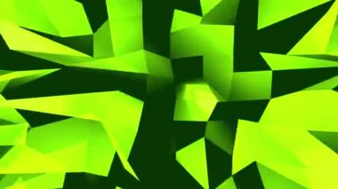 Renkli üçgen sorunsuz döngü mümkün hareket arka plan