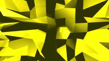 Renkli üçgen sorunsuz döngü mümkün hareket arka plan