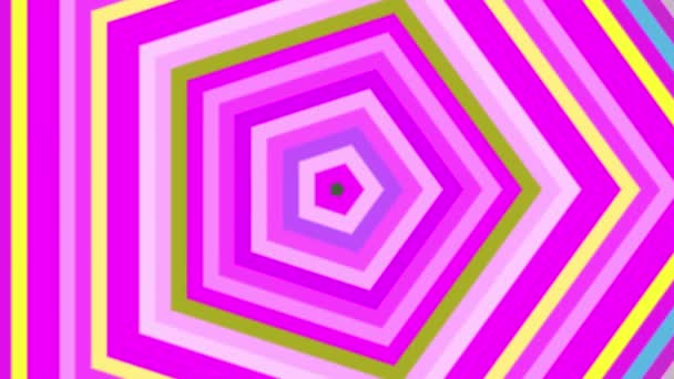Hipnotik tornalama spiraller, animasyon arka plan — Stok video