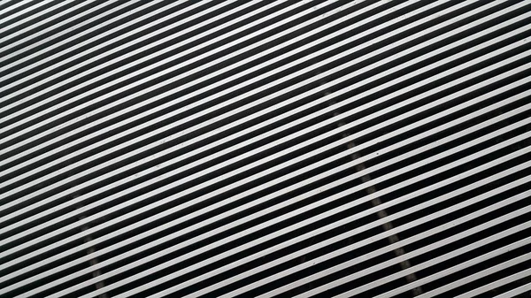 Close up view of metal stripes background of interior walls and floor texture. — Stock Photo, Image